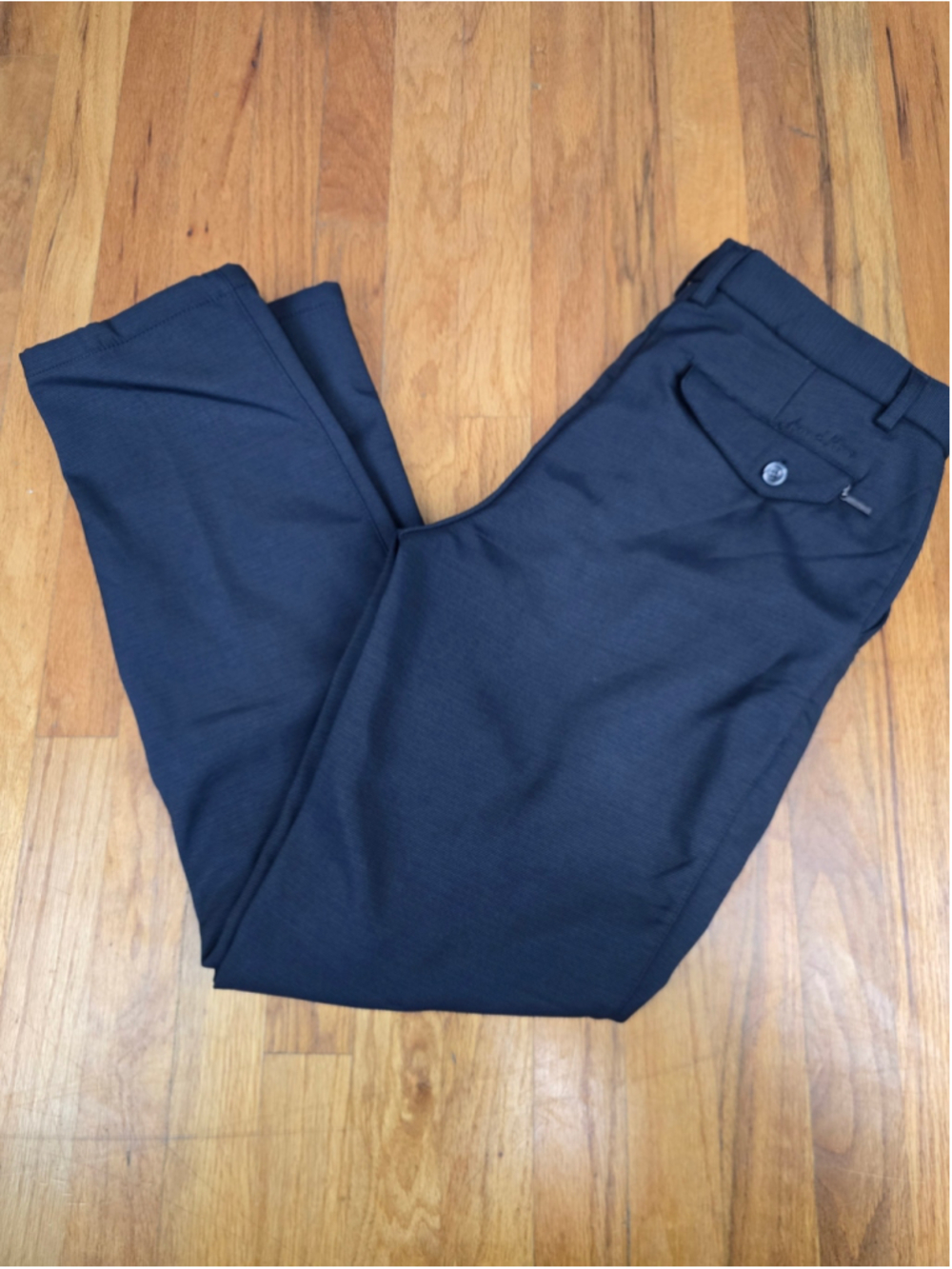 Andre Kim Golf Men's Pants Size 33 Black Stretch Straight Leg Performance
